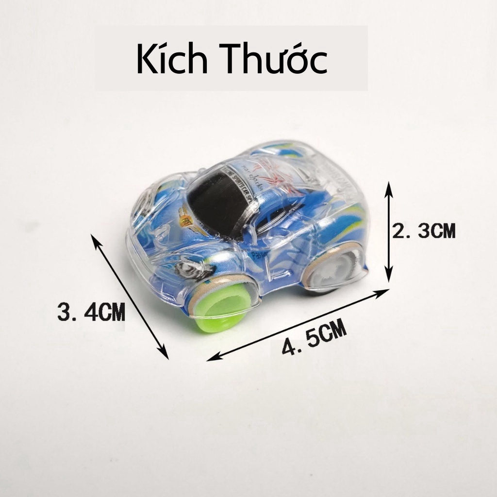 Đồ chơi xe ô tô mini chạy dây cót cho bé - màu ngẫu nhiên