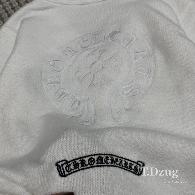 Áo Khoác Cadigan Len Thêu Chrome