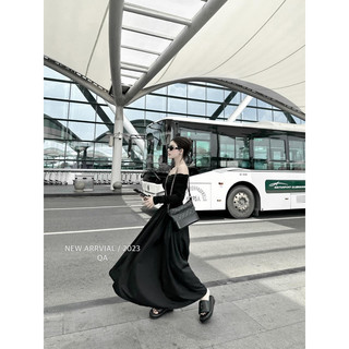 Váy Trễ Vai Phối Chân Gió Chuẩn MPB