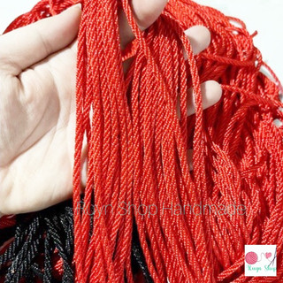 Bó 5m/10m dây thừng xoắn Nhật size 2mm làm trang sức handmade