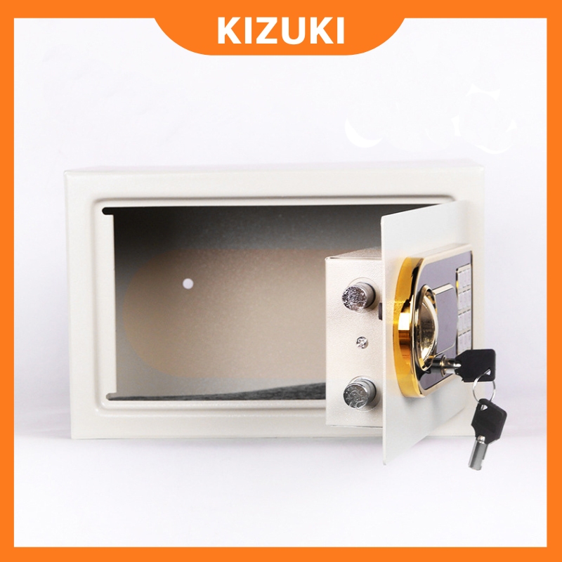 Két Sắt Mini Thông Minh Khóa Điện Tử Cao Cấp - Két Sắt Mini Sơn Tĩnh Điện An Toàn Chống Cháy KT :20X20X31cm