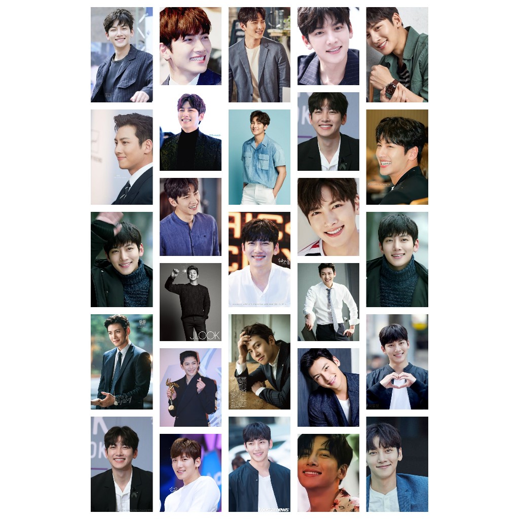 Lomo card 1 mặt 27 ảnh Ji Chang Wook - Smile