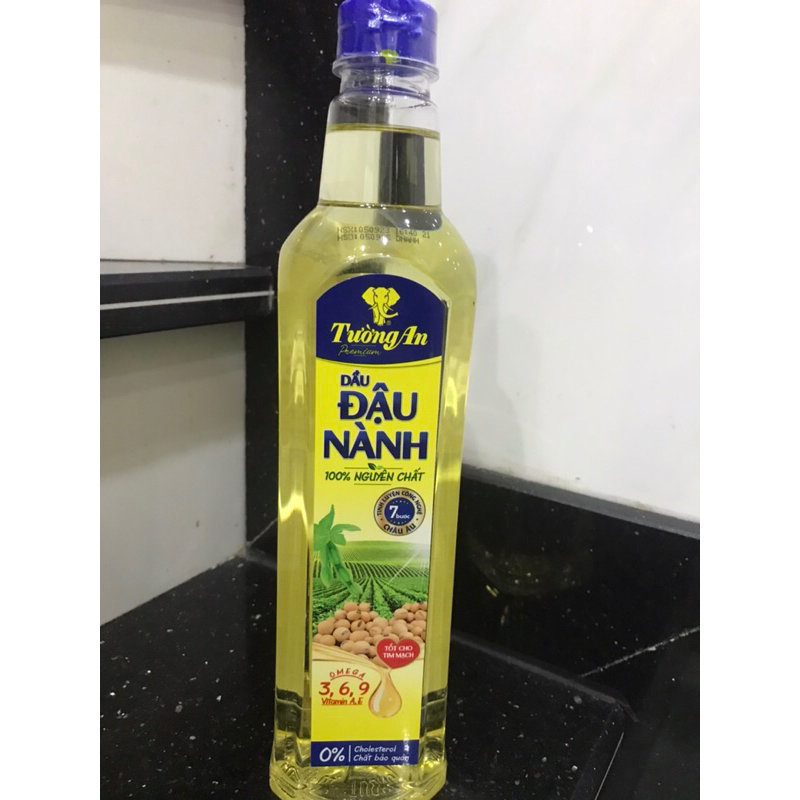 Dầu ăn Tường An đậu nành, Meizan Gold, Simply đậu nành 1L