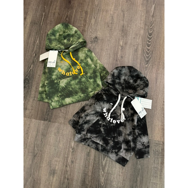 Áo nỉ hoodie loang Gzj cho bé