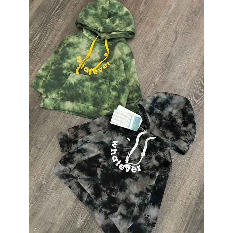 Áo nỉ hoodie loang Gzj cho bé