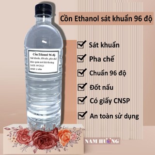 Cồ.n thơm Ethanol 96 độ