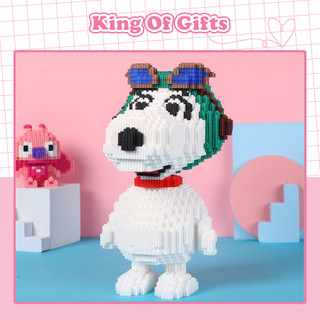 Mô hình Snoopy size lớn to bự lắp ráp nhân vật anime King of Gifts