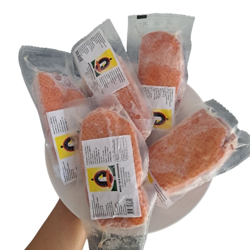 (5 miếng ~1,2Kg) LƯỜN NGỖNG HUN KHÓI NGA chuẩn ngon loại 1