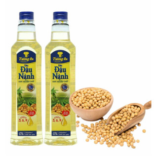 Dầu đậu nành nguyên chất Tường An chai 1 lít