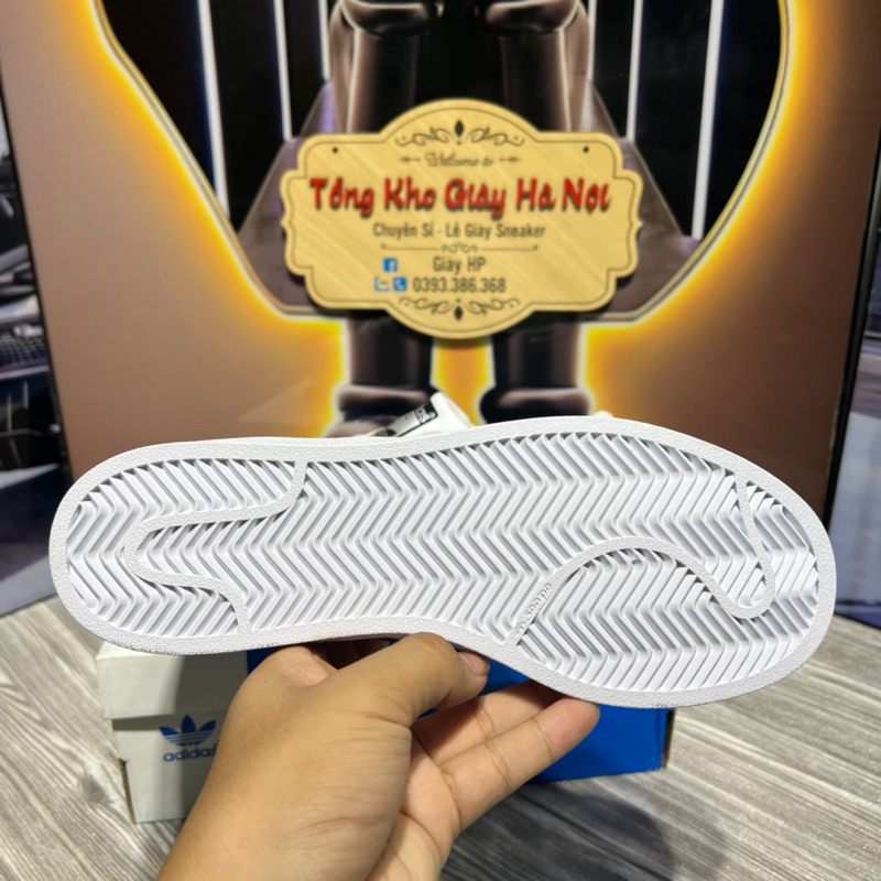 Giày Thể Thao Sneaker Sò 3 Vạch Bạc Siêu Cấp Hàng Quảng Châu Cao Cấp