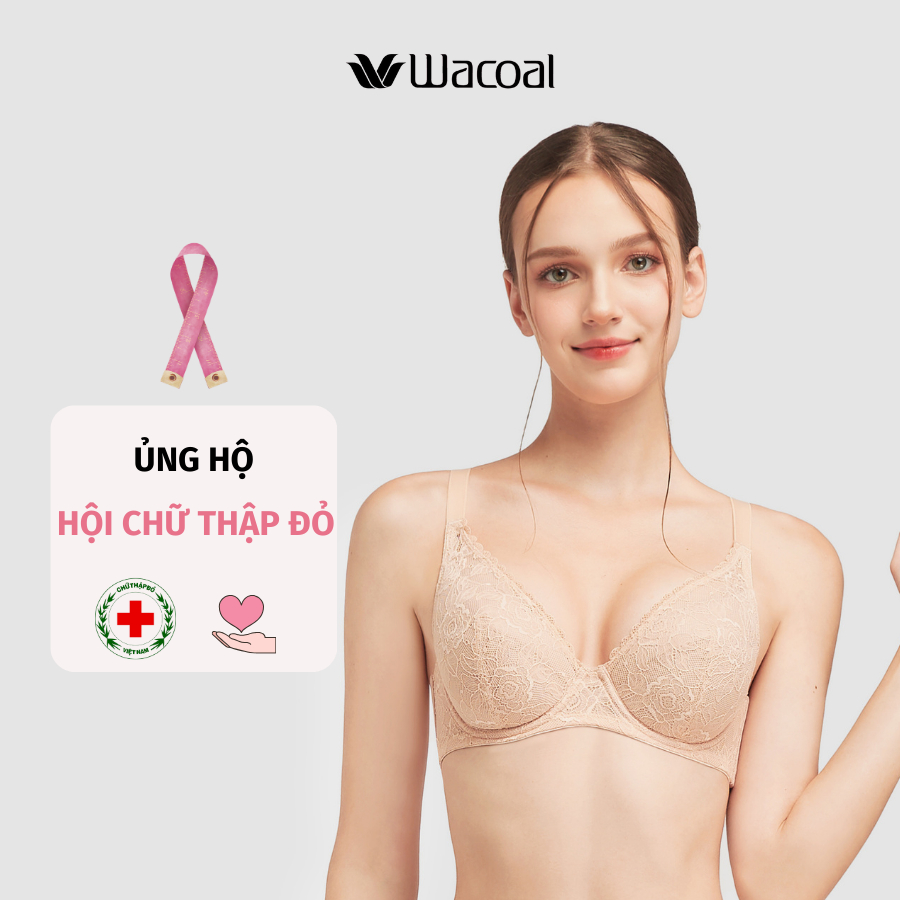 Áo lót Wacoal ILB4098 có gọng, nâng nhẹ, ren, không mút