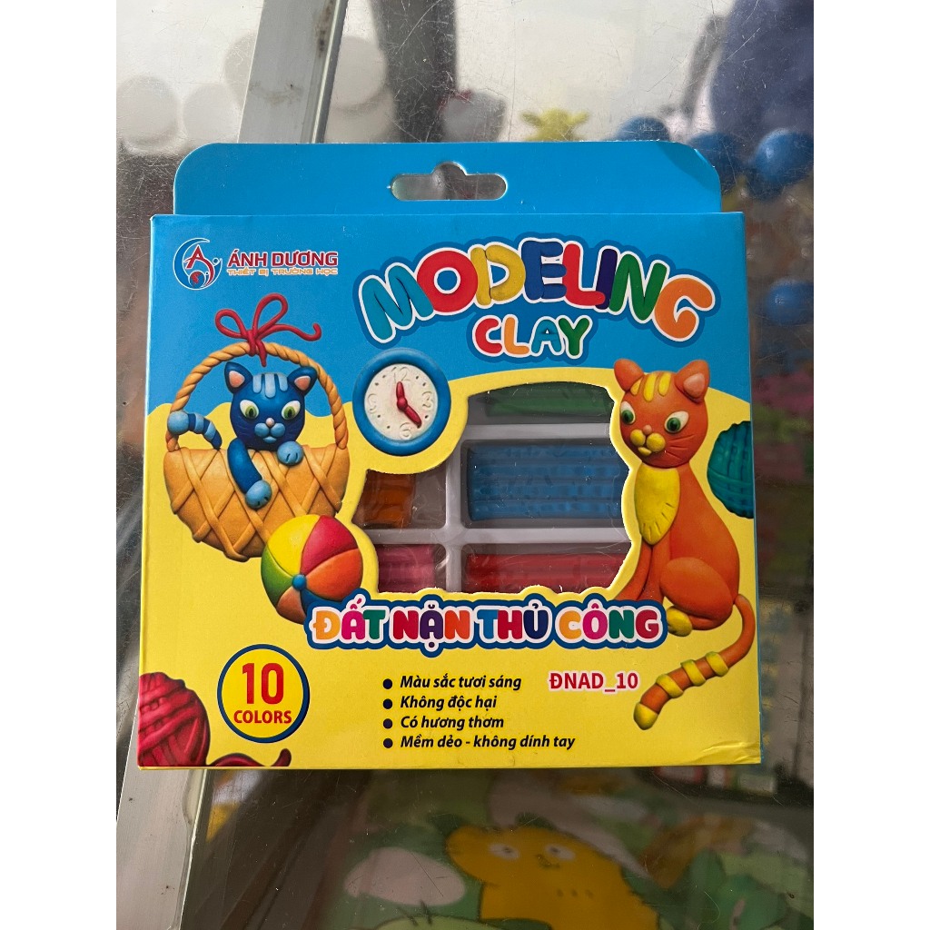 Đất Nặn Hình Thơm - Đất Nặn Trẻ Em - 10 Màu - Nhiều Loại An Toàn Cho Bé