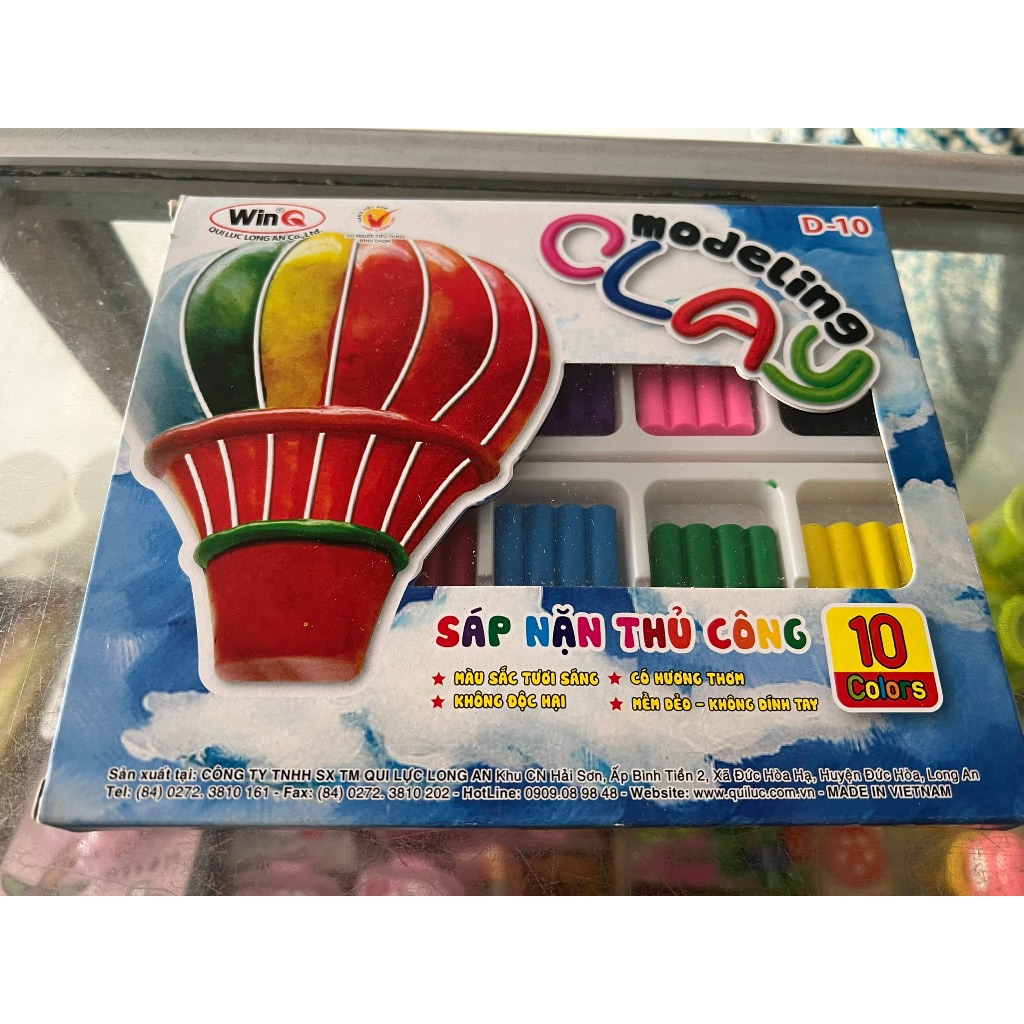 Đất Nặn Hình Thơm - Đất Nặn Trẻ Em - 10 Màu - Nhiều Loại An Toàn Cho Bé