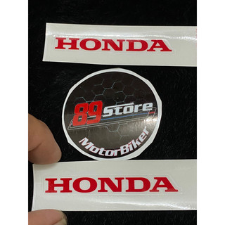 Tem honda đỏ dán chắn gió sh ý 2009 2010 2011