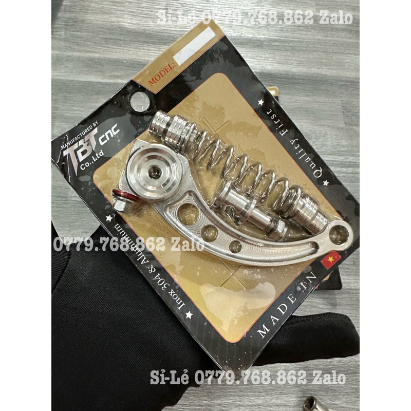 Bộ Càng thắng trước sau kèm lò xo đũa thắng inox 304 TBT salaya