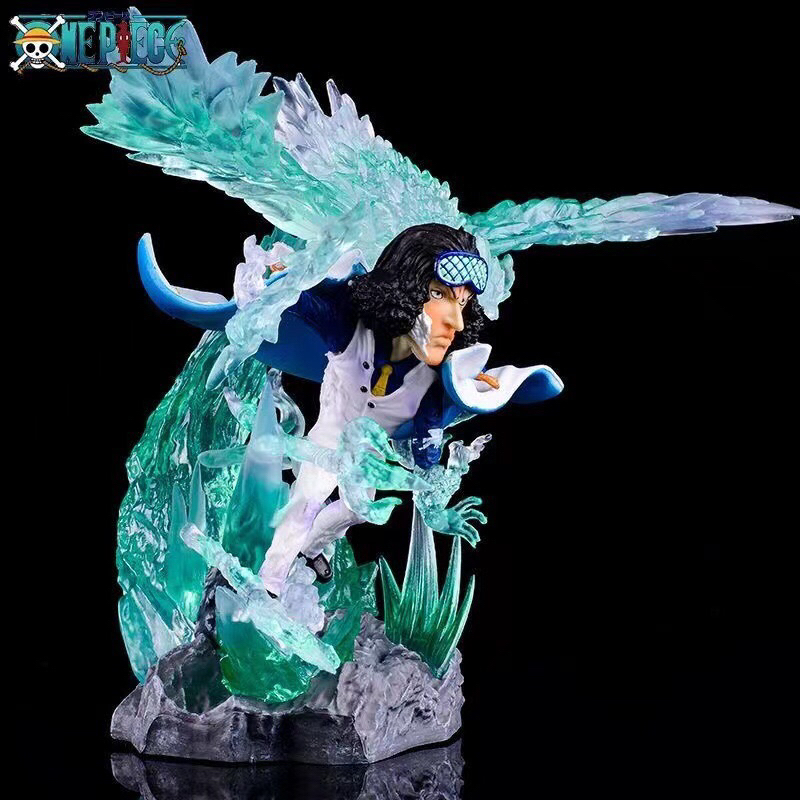 Mô hình chibi nhân vật đô đốc Akainu - Kuzan - Kizaru- Onepiece - Khangmohinhgiare