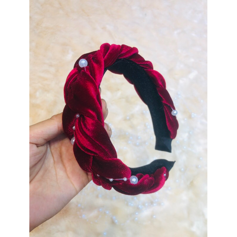 Bờm nhung bản siêu to,dày cho mẹ và bé có sỉ