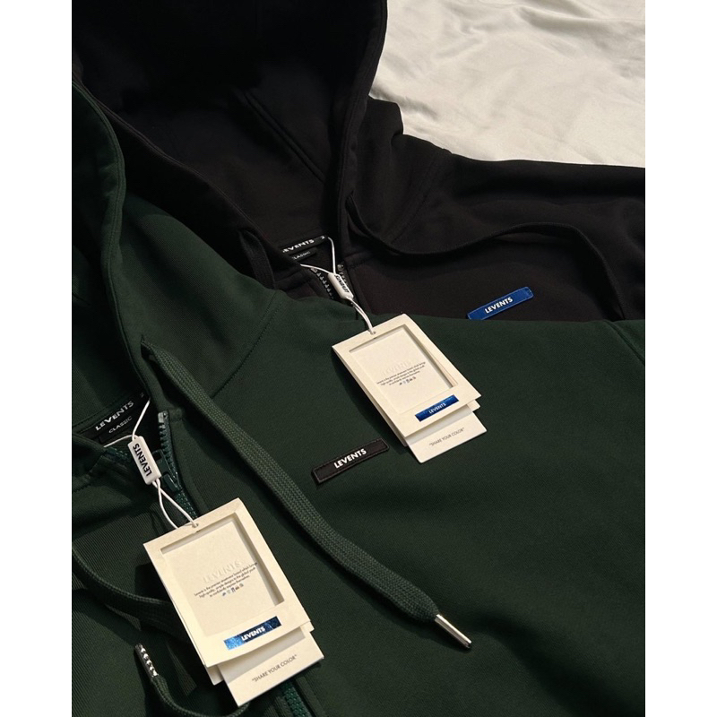 Áo khoác hodie zip clacssic LEVENTS