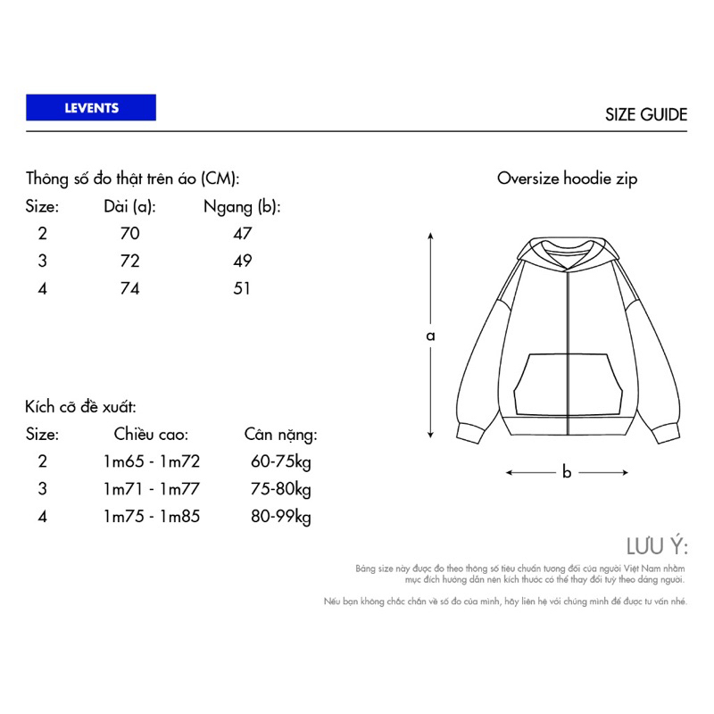 Áo khoác hodie zip clacssic LEVENTS