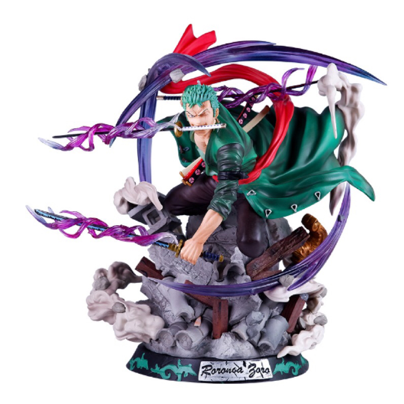 Mô Hình OnePiece Zoro wano hiệu ứng siêu đẹp - Bản cao cấp - cao 31cm - Khangmohinhgiare