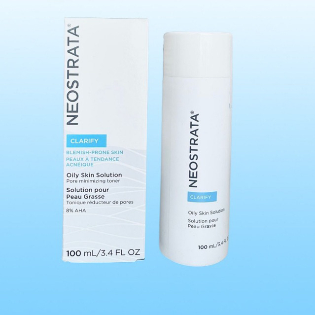 Toner Neostrata Clarify Oily Skin Solution AHA 8% Sạch Sâu và Se Khít Lỗ Chân Lông Bee Skincare .