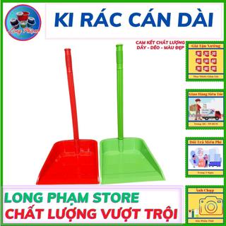 Đồ hốt rác cán dài - ky rác gia đình ky rác cán dài - nhựa dẻo - dầy - bền - giá rẻ