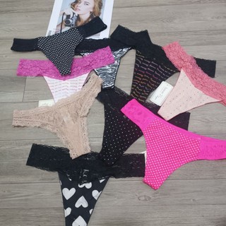 Quần lọt khe ren phối cotton hãng Forever21 xuất xịn