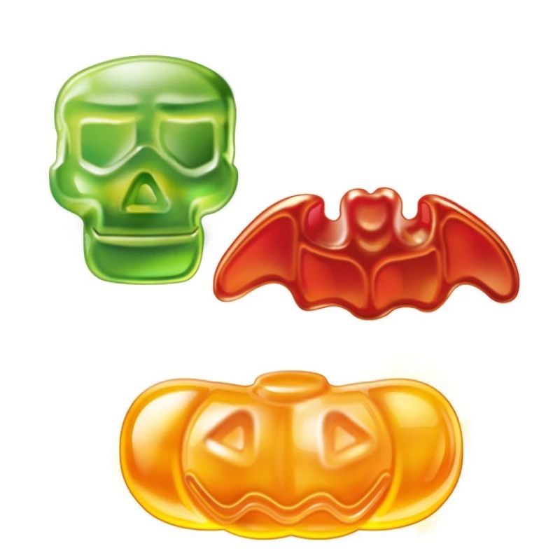 Kẹo dẻo trái cây Scary Mix Chupa Chups 50g - Kẹo dẻo phiên bản Halloween