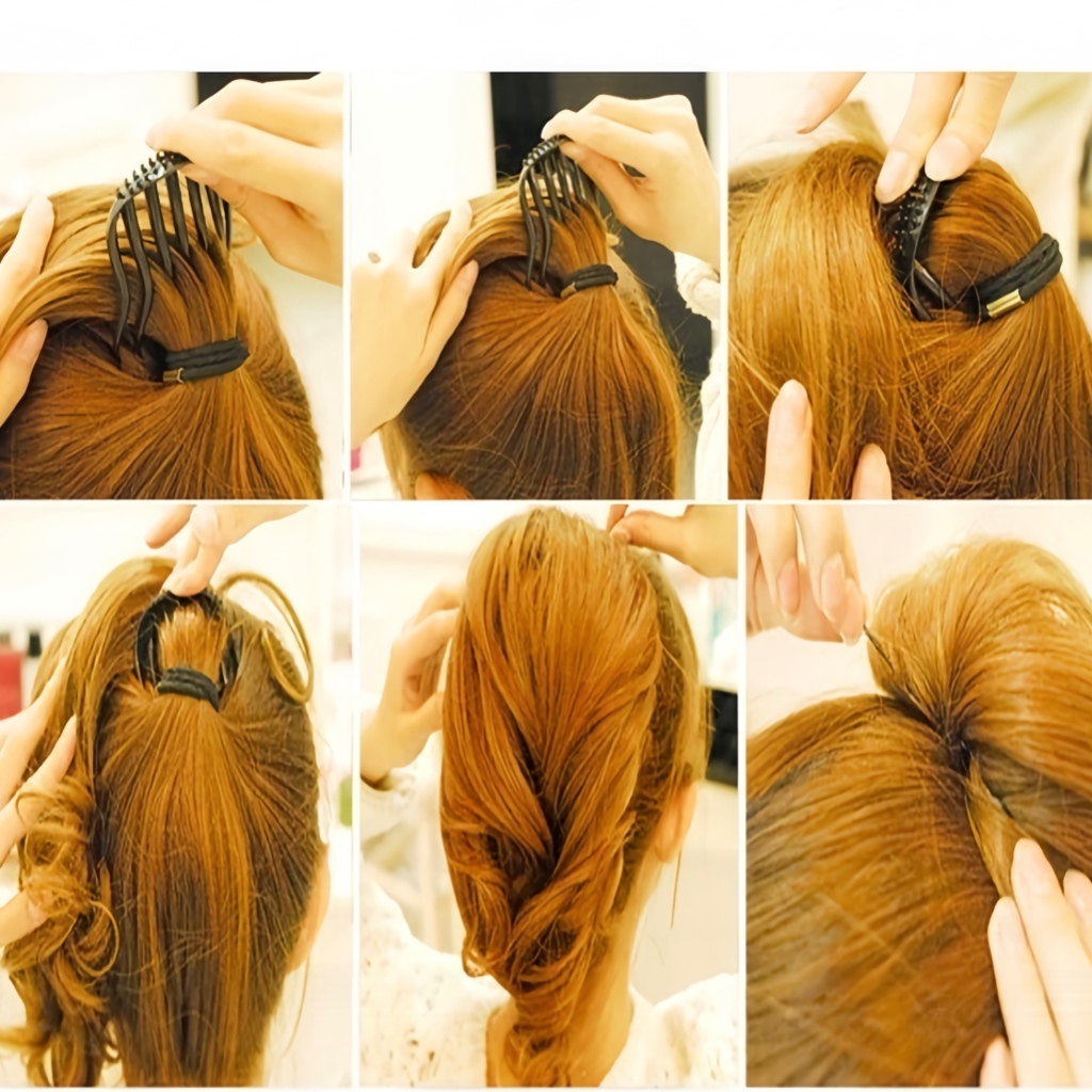 Kẹp Xược Độn Phồng Tóc Phồng Mái Hàn Quốc