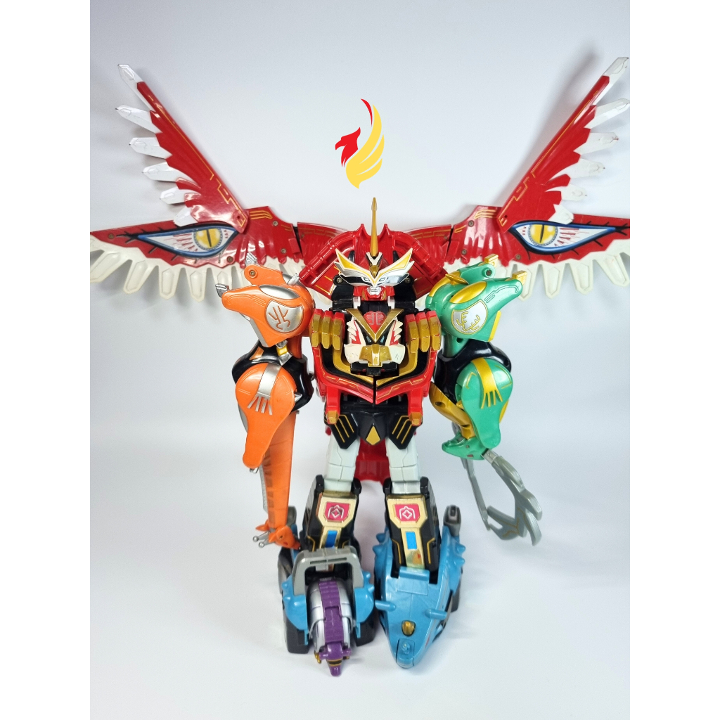 Robot Gaoranger hàng chính hãng - Gao Falcon - Gao Icarus  - Hàng 2Hand - Dx Hàn Quốc