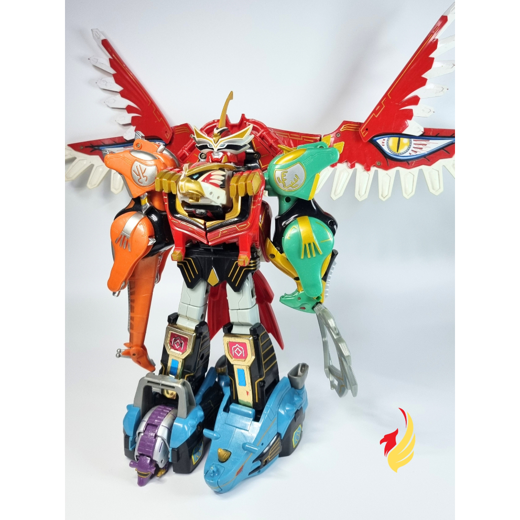 Robot Gaoranger hàng chính hãng - Gao Falcon - Gao Icarus  - Hàng 2Hand - Dx Hàn Quốc