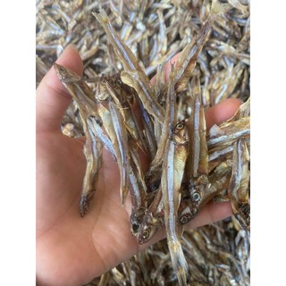 Cá cơm khô dỏng hay còn gọi là cá trỏng, cá duỗi biển Nghệ An, cá to, đều con, màu sáng, size 500g-1kg