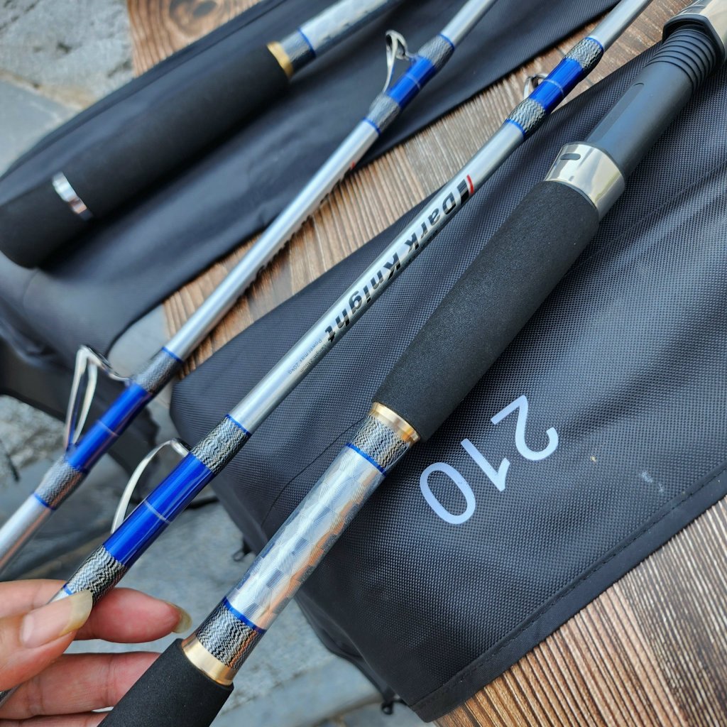 Cần Cắm Gốc Chuyên Jig Biển Siêu Trâu Bò  Dark  Kinght