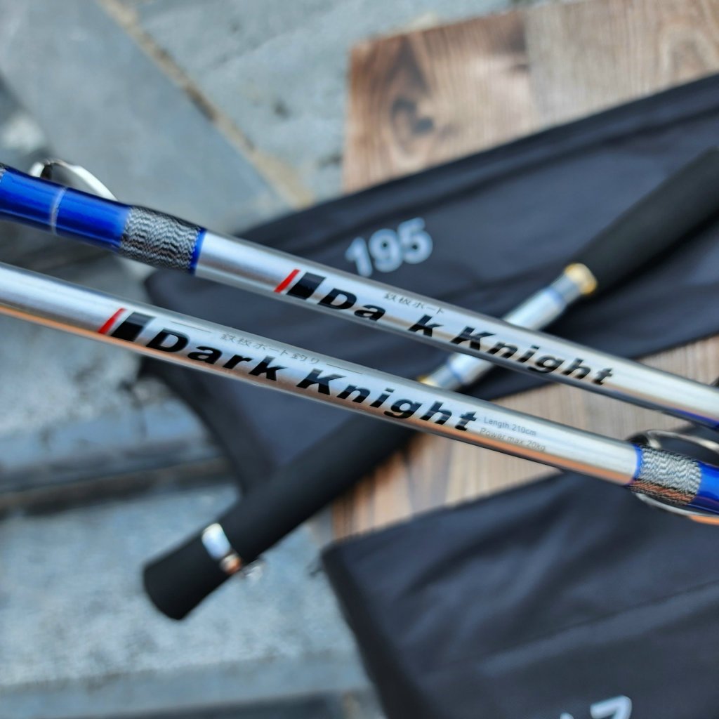 Cần Cắm Gốc Chuyên Jig Biển Siêu Trâu Bò  Dark  Kinght