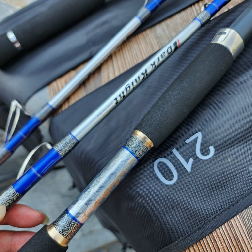 Cần Cắm Gốc Chuyên Jig Biển Siêu Trâu Bò  Dark  Kinght