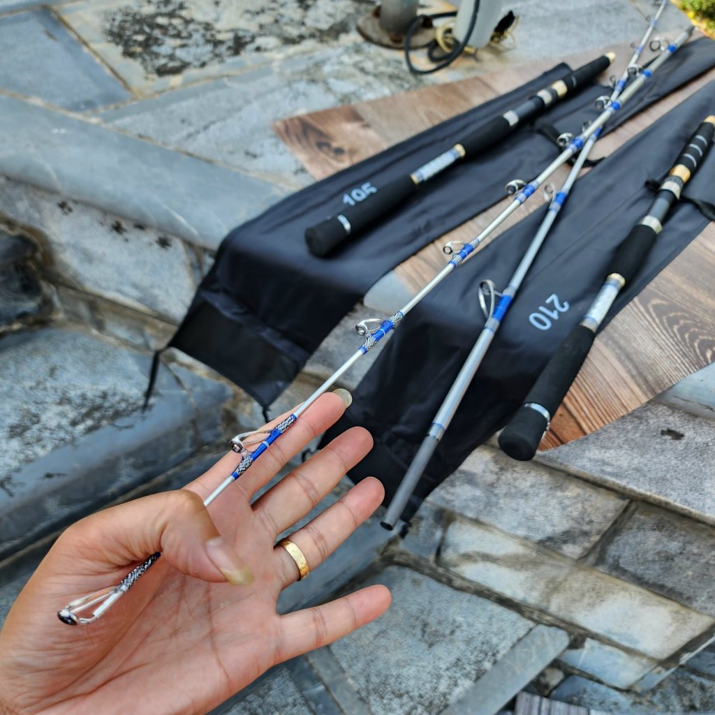 Cần Cắm Gốc Chuyên Jig Biển Siêu Trâu Bò  Dark  Kinght