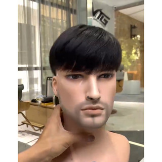 Tóc giả nam tạo được nhiều kiểu dáng Side Part, Layer, Short Quiff, Mohican, Basic làm từ tóc thật