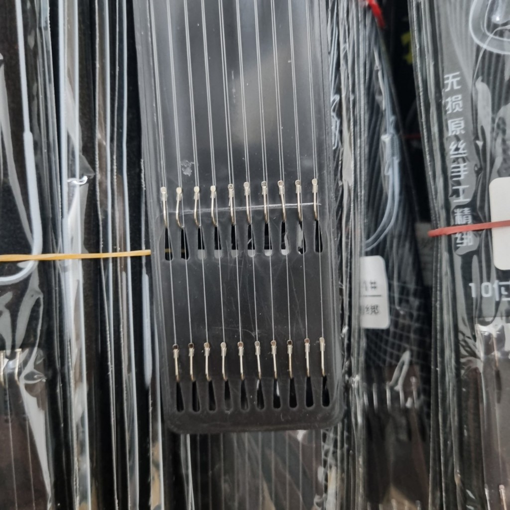 Lưỡi thẻo đôi câu đài buộc sẵn lưỡi câu cá siêu hot