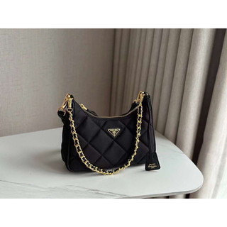 Túi Prada 1995 mini bag size 22cm vải nylon trần chỉ fullbox