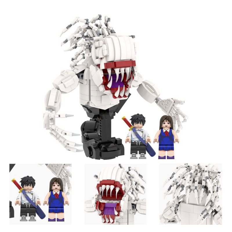 Đồ Chơi Lắp Ráp Minifigure Jujustu kaisen, Minifigure Rika Orimoto,Yuta Okkostu