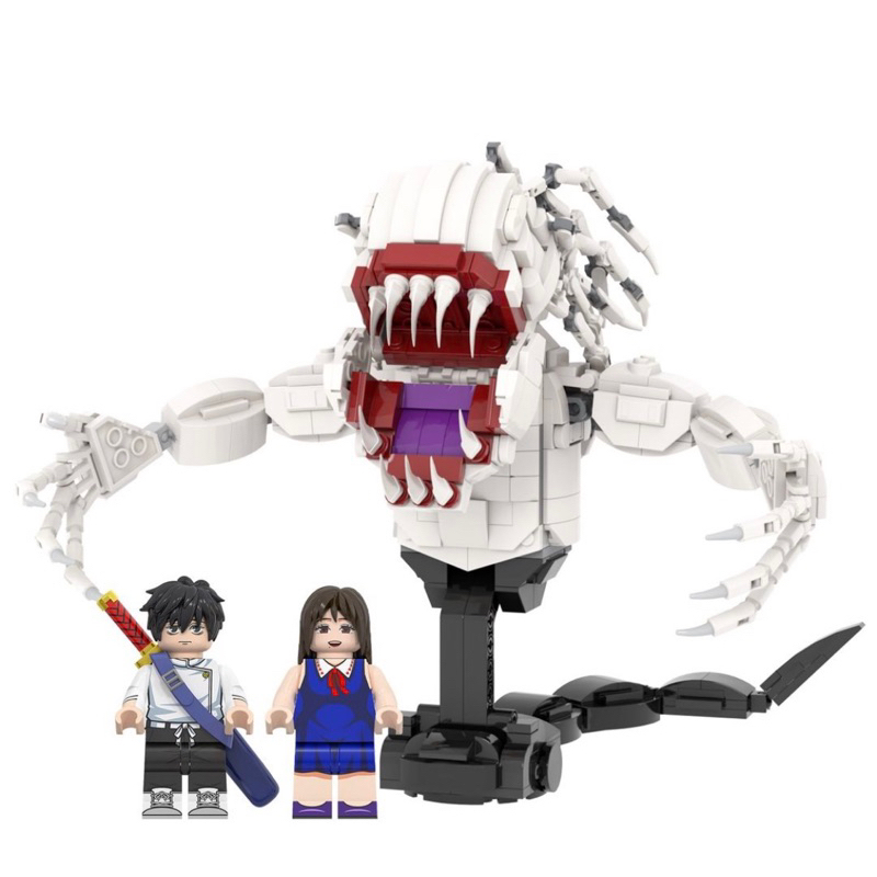 Đồ Chơi Lắp Ráp Minifigure Jujustu kaisen, Minifigure Rika Orimoto,Yuta Okkostu
