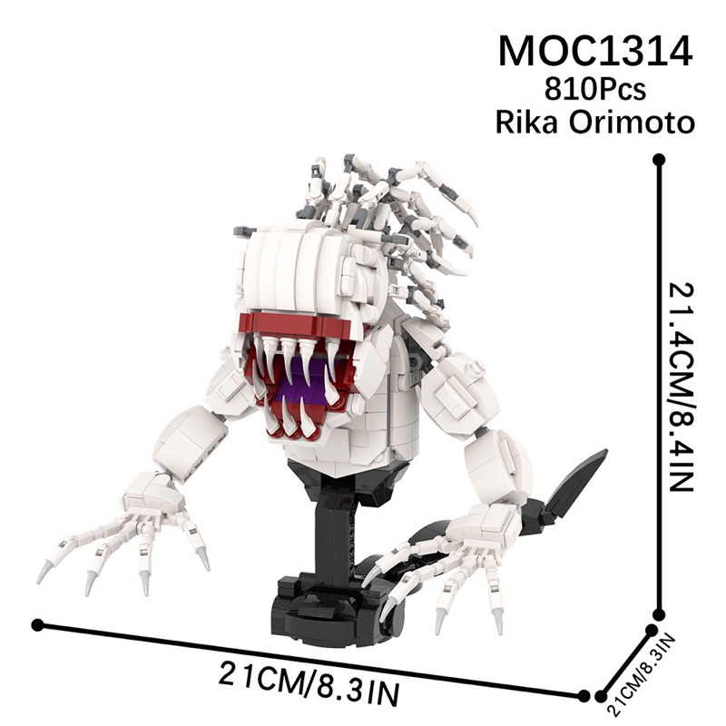 Đồ Chơi Lắp Ráp Minifigure Jujustu kaisen, Minifigure Rika Orimoto,Yuta Okkostu