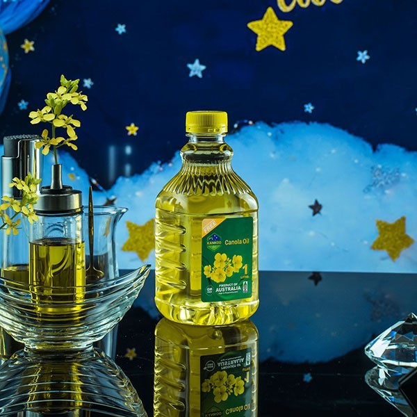 Dầu ăn hoa cải nguyên chất Kankoo 1Lít nhập khẩu từ Úc