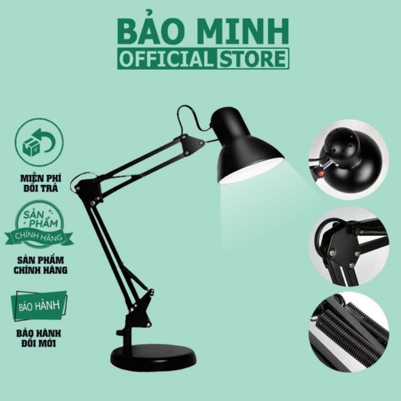 Đèn nail kẹp bàn, để bàn siêu tiện lợi - Đèn kẹp bàn nail,mi, phun xăm - Đèn học sinh, văn phòng đa năng chăm sóc mắt