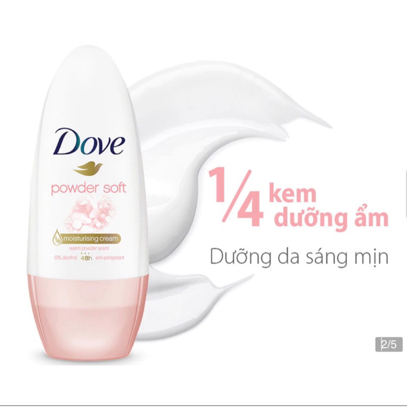 Lăn Nách khử mùi Dove thơm lâu dịu nhẹ