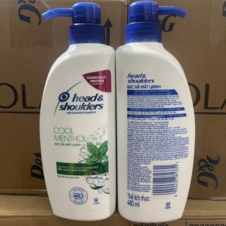 [CHÍNH HÃNG] Dầu Gội Head & Shoulders 330ML,480ML,625ML