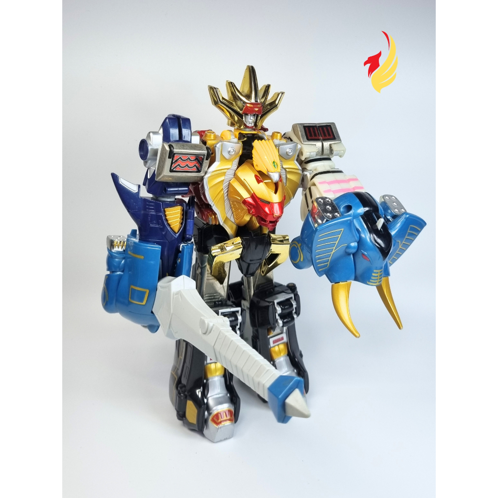 Robot Gaoranger Dx Hàn Quốc hàng chính hãng - Gao King - Gao siêu thú lẻ  - Hàng 2hand