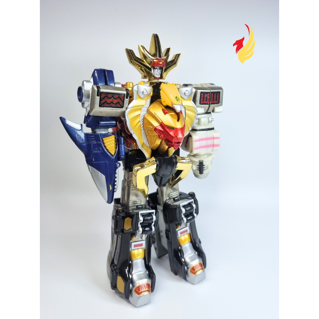 Robot Gaoranger Dx Hàn Quốc hàng chính hãng - Gao King - Gao siêu thú lẻ  - Hàng 2hand