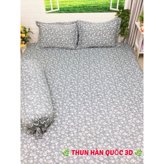 Bộ Drap Thun Hàn 4 món nhiều mẫu