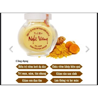 Tinh bột nghệ vàng xuân nguyên 75g